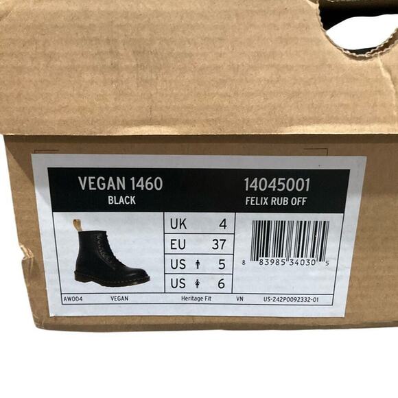 Dr Marten’s Men\'s Boots Winter grip Leather Lace Up 1460 NIB NEW main image 4